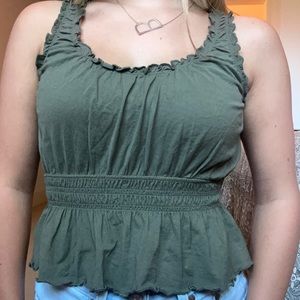 American Eagle Green Tank Top